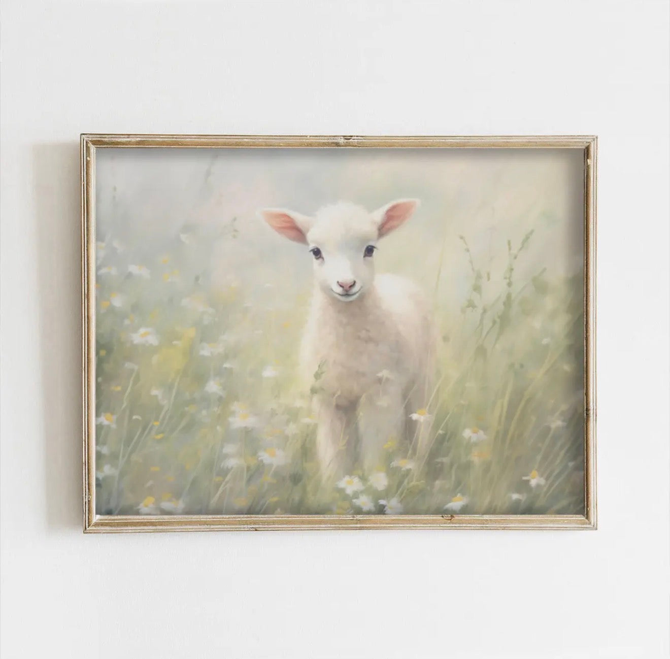 Lamb with Greenery