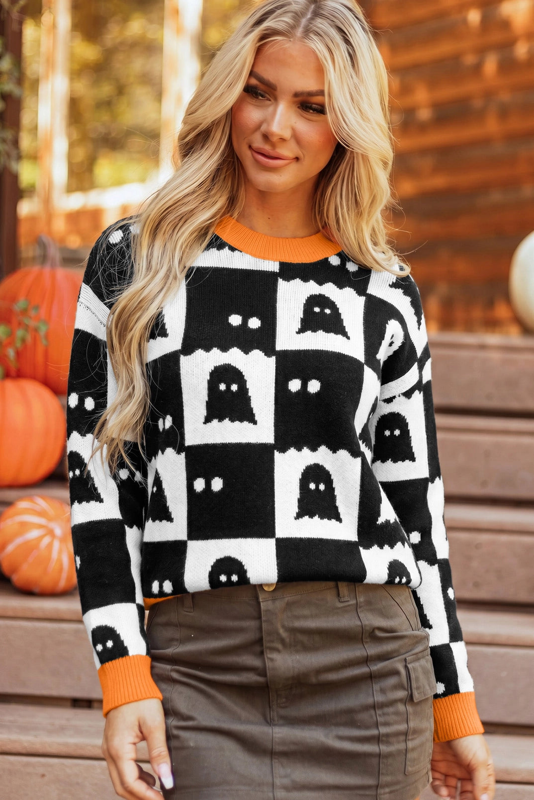 Halloween Ghost Sweater