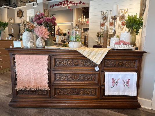 Detailed Wood Buffet