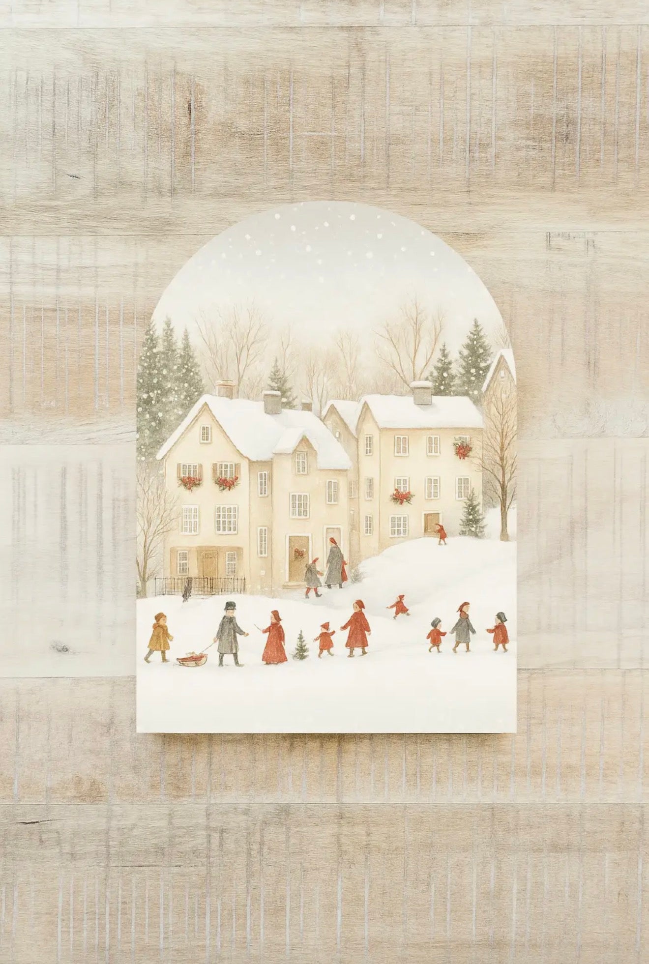 Winter Houses Arch