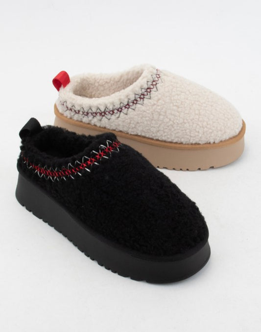 Sherpa Slipper - Black