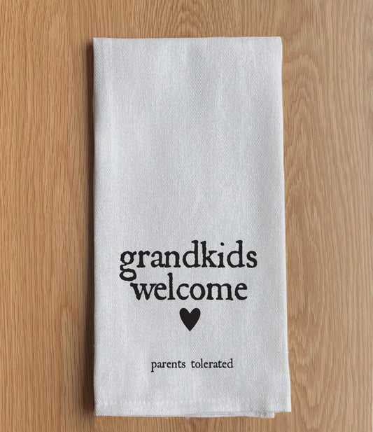 Grandkids Welcome Towel