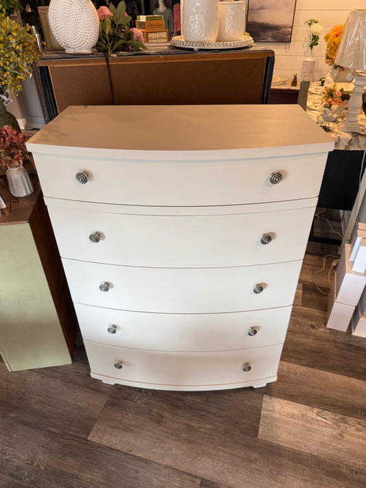 Custom Cobblestone & Snowdrop Dresser