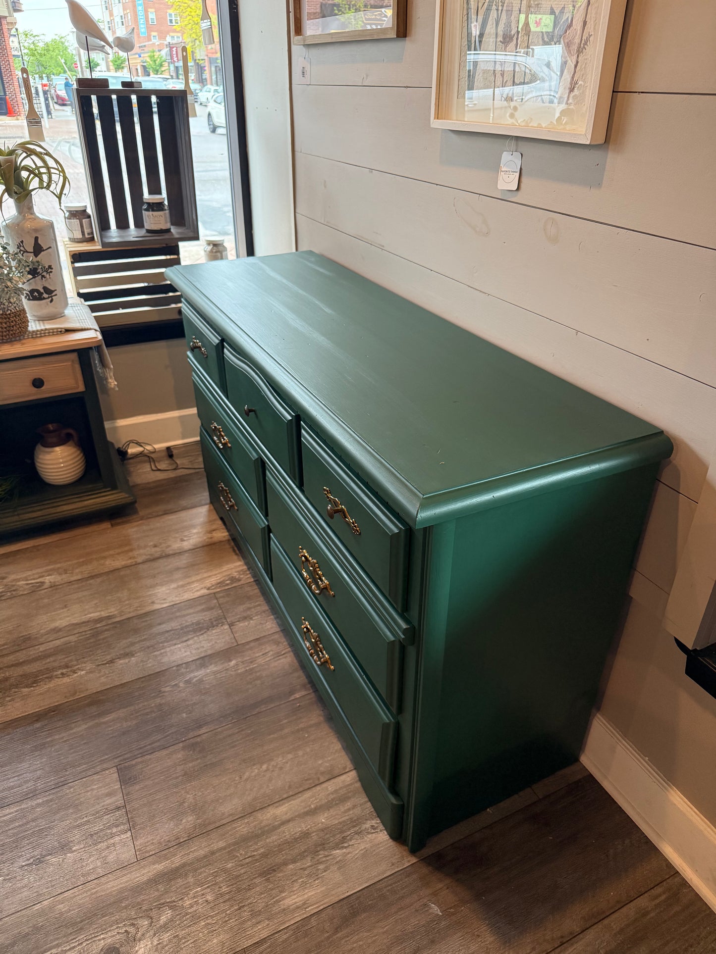 Pressed Fern Low Dresser