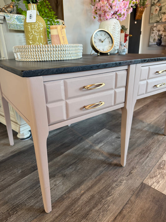 Damask Nightstand Set