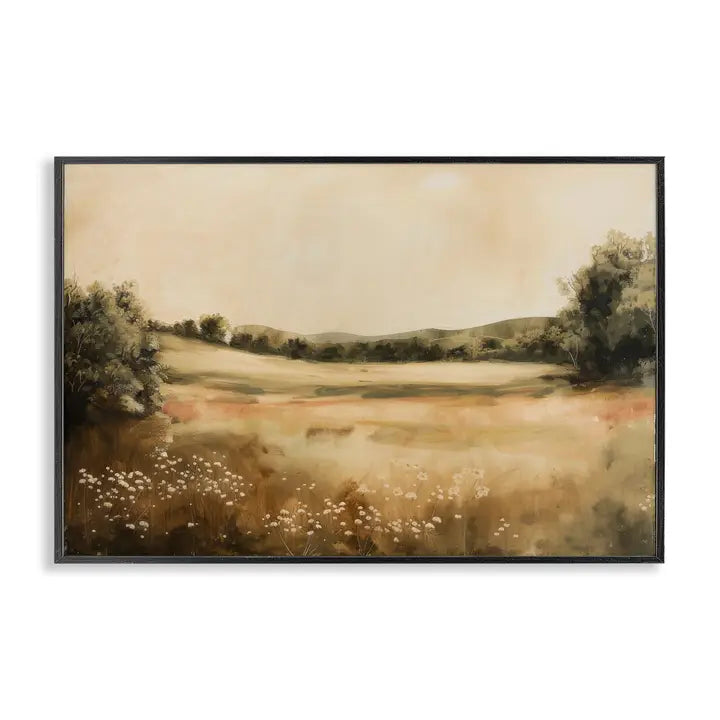 Meadow Landscape Art