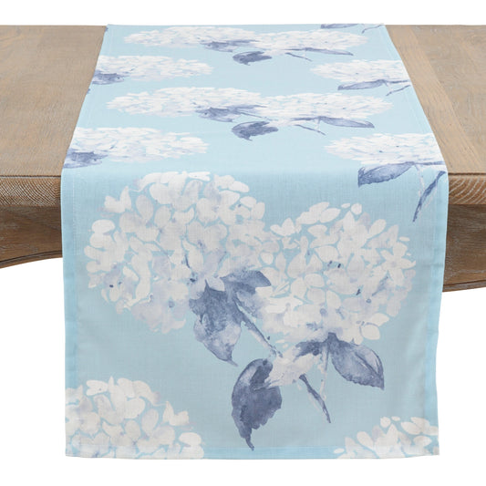 Blue Hydrangea Runner