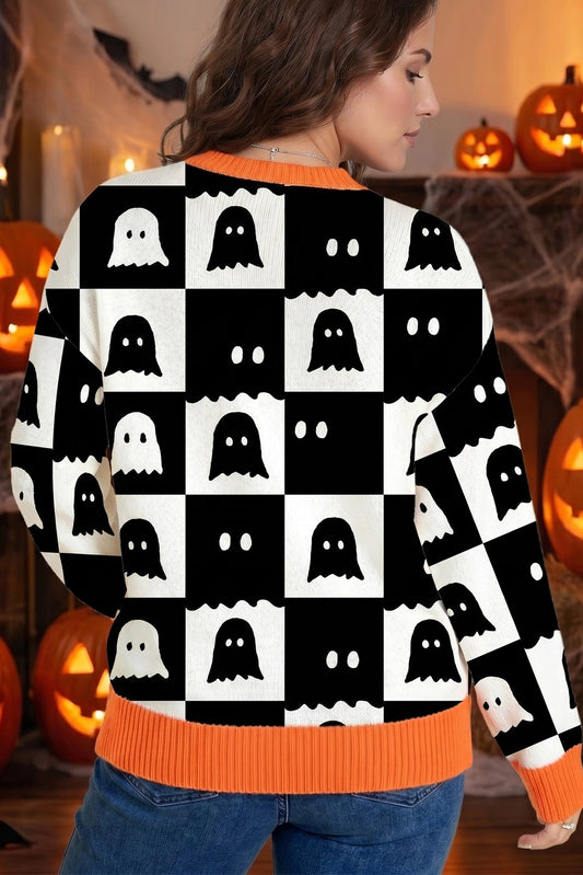 Halloween Ghost Sweater