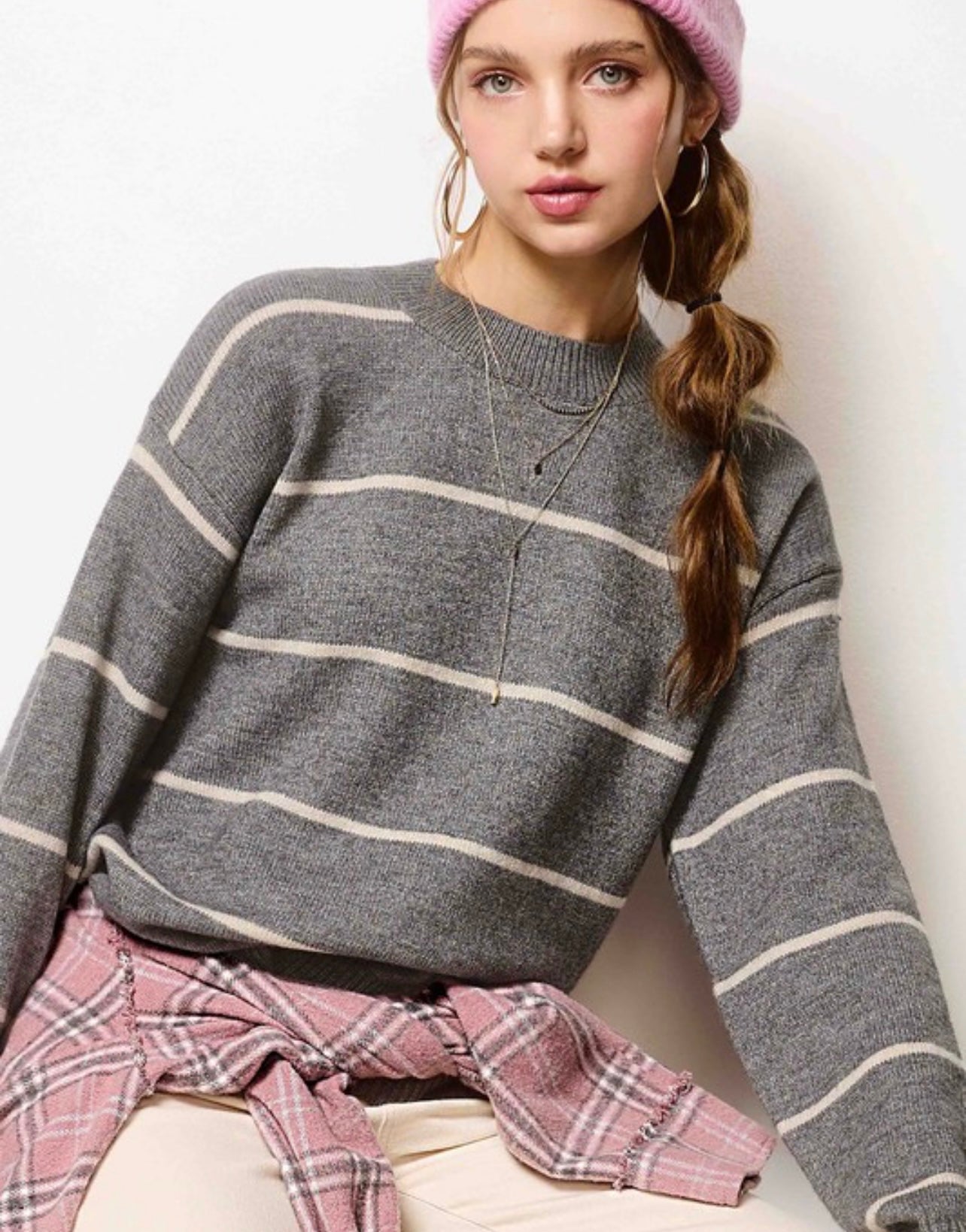 Pebble Striped Sweater