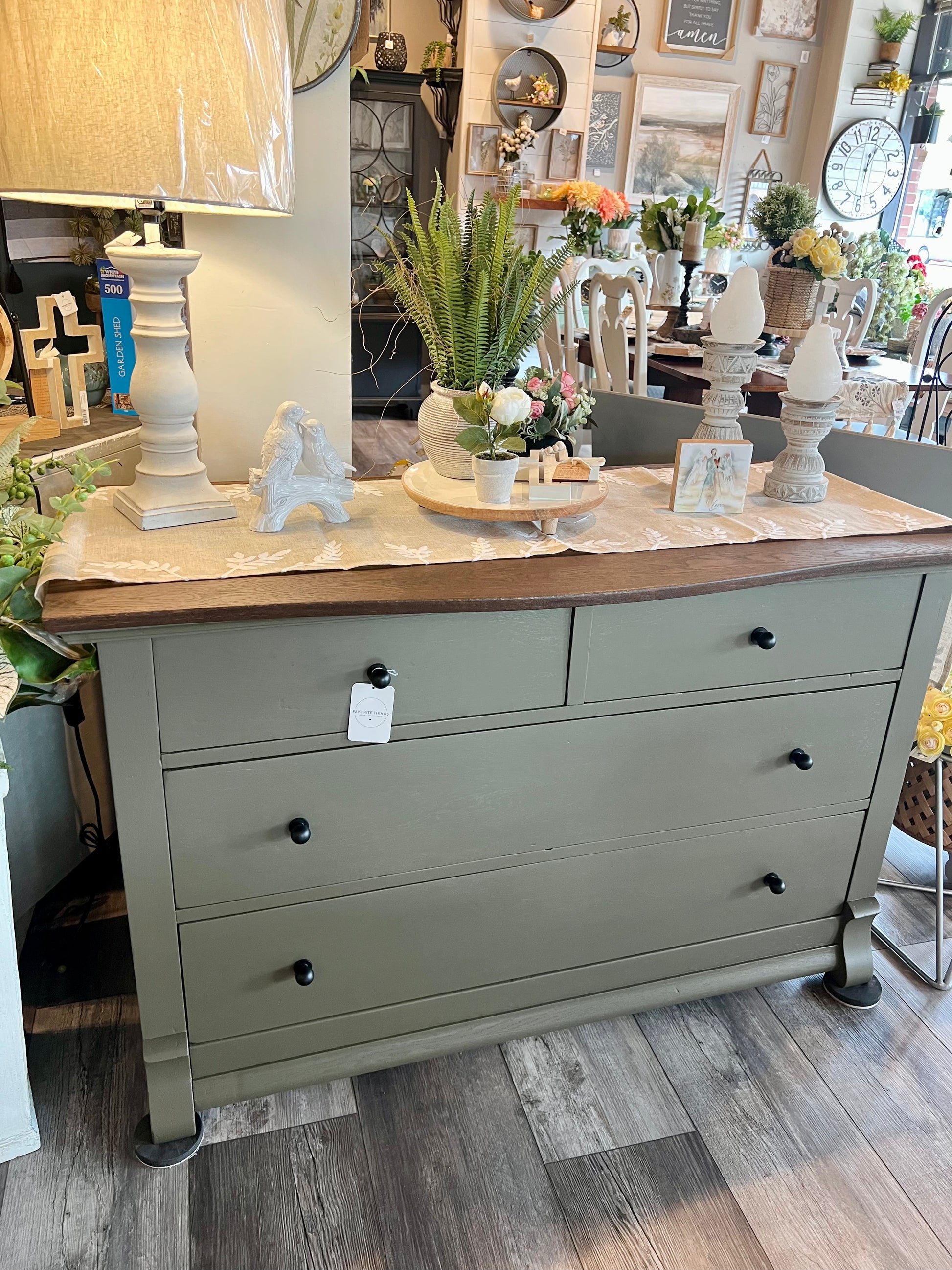 4 drawer green dresser Favorite Things 4 drawer green dresser Favorite Things