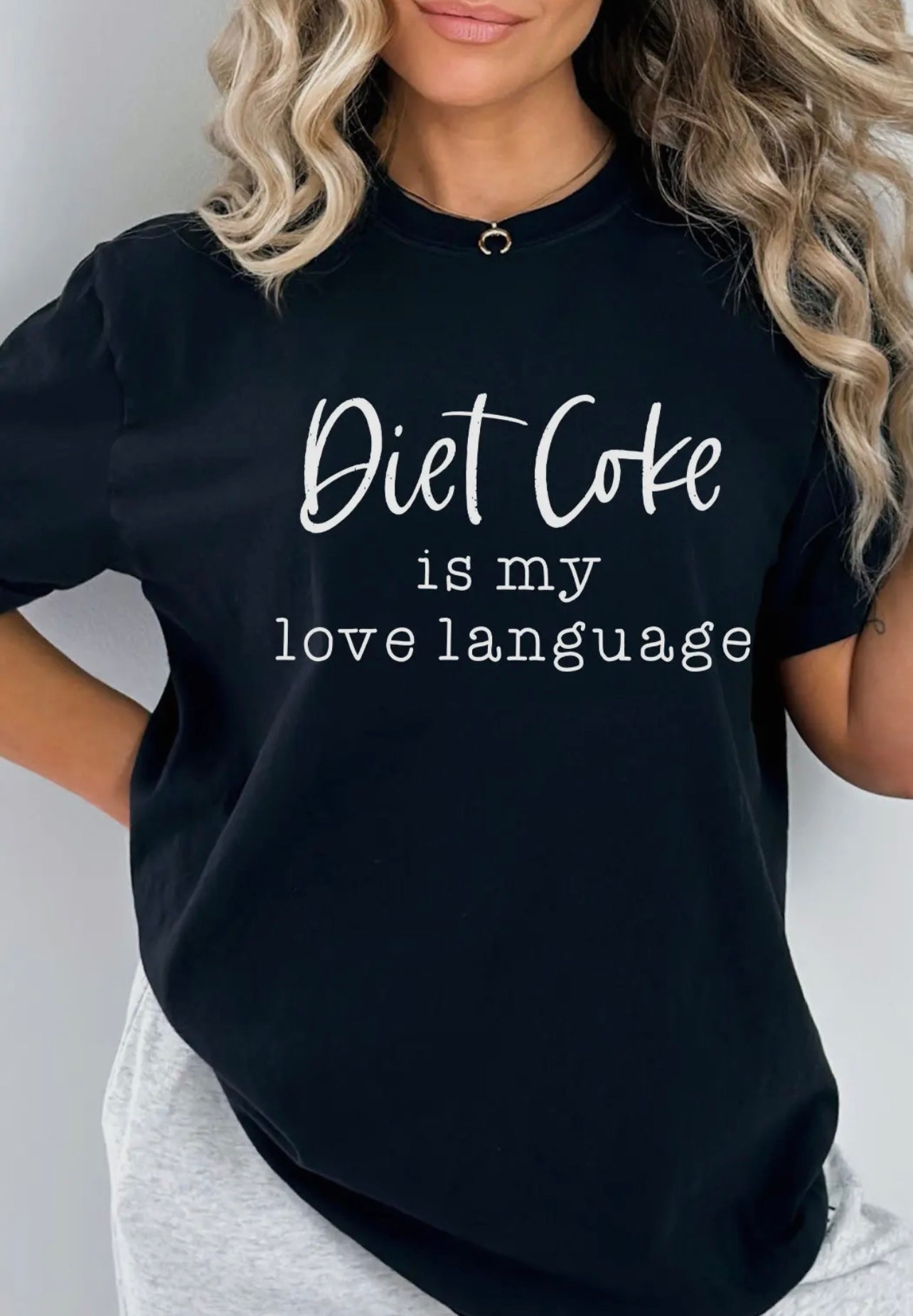 Diet Coke - Love Language Black