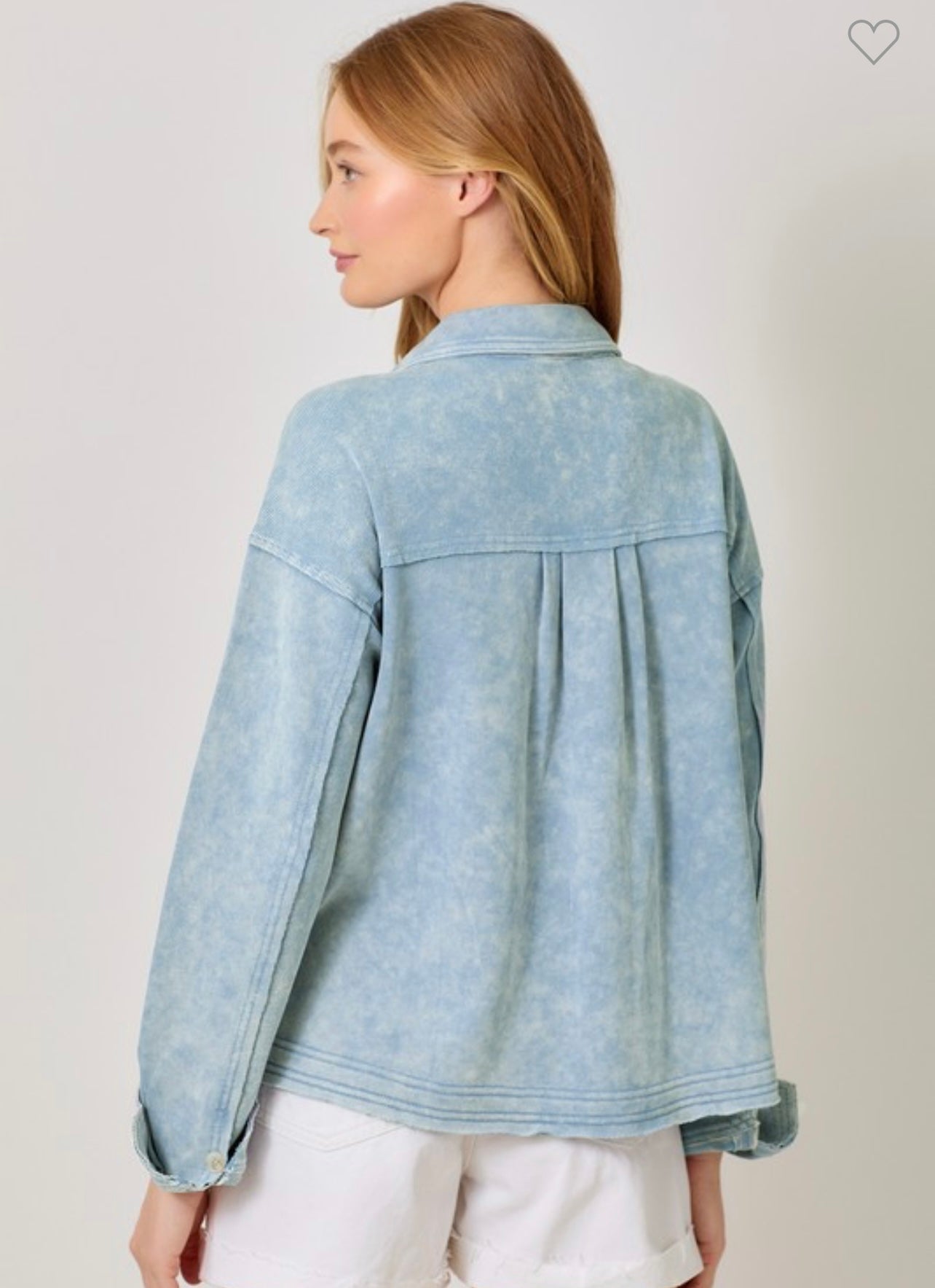 Blue Terry Jacket