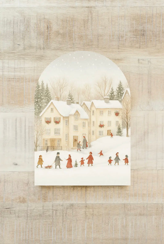Winter Houses Arch