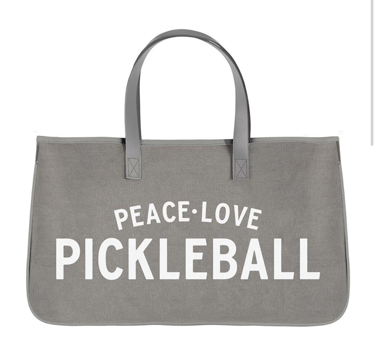 Peace Love Pickleball Tote