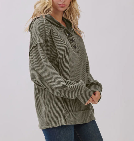 Button Bishop - Olive