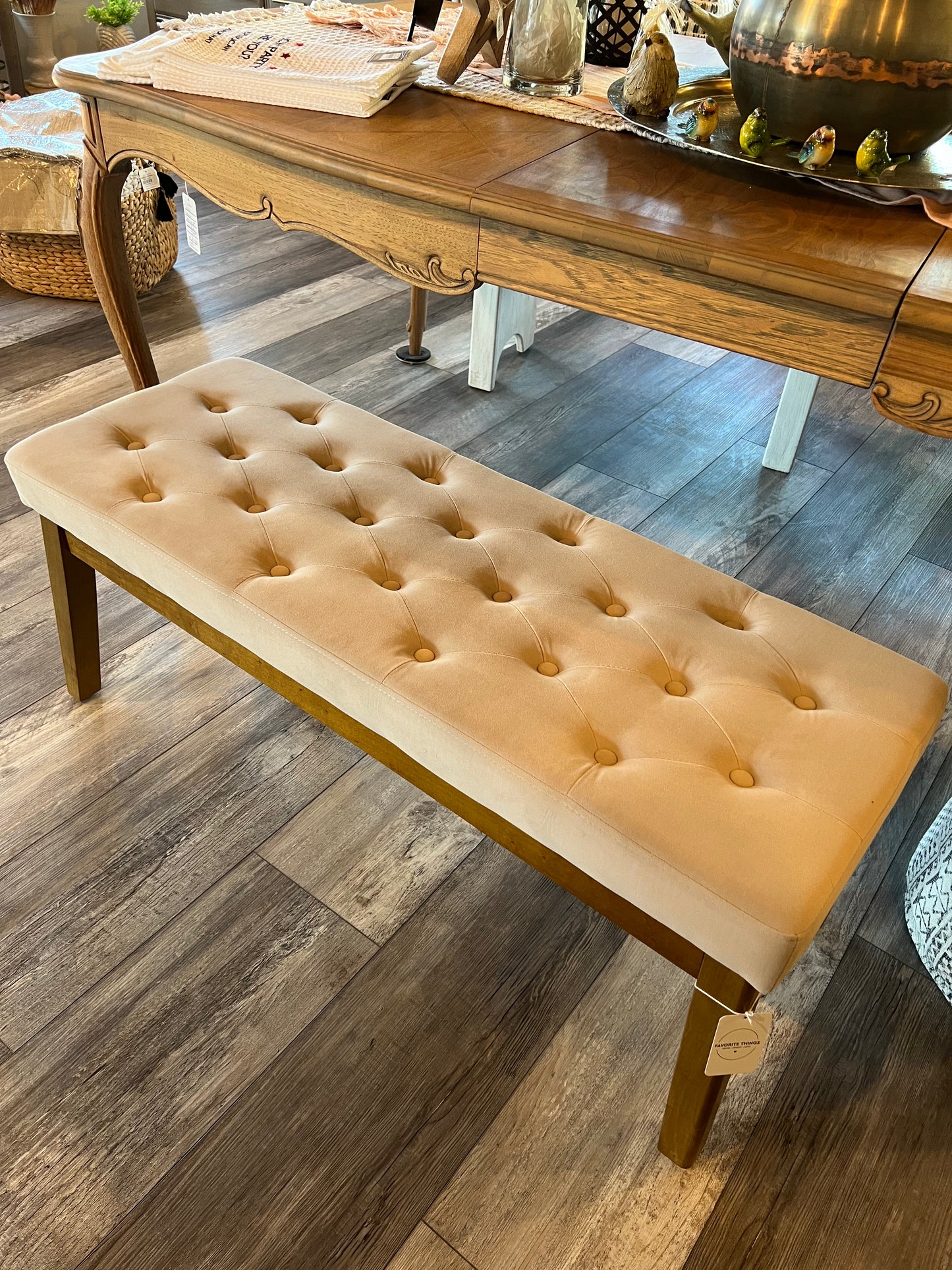Velvet Bench