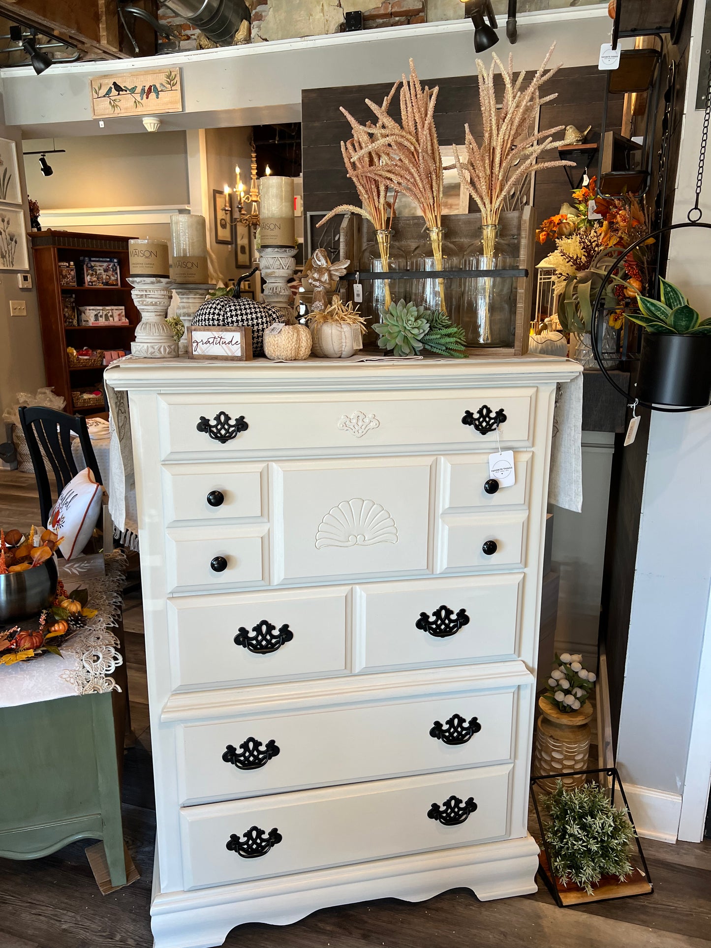 Cream Dresser