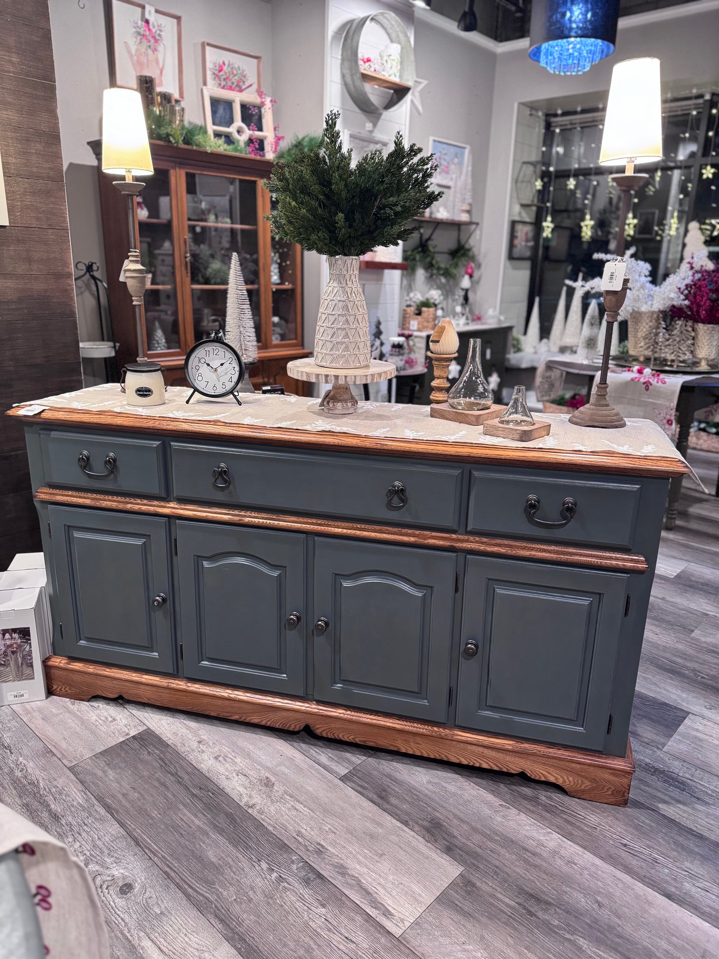 Natural & Soapstone Buffet