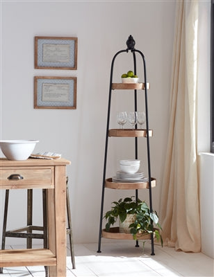 Four Tier Floor Shelf